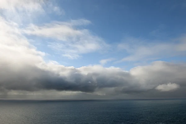 stock image Seascape with clouds and blue sky