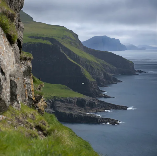 Scenic view of Mykines, Faroe Islands — Stock Photo, Image