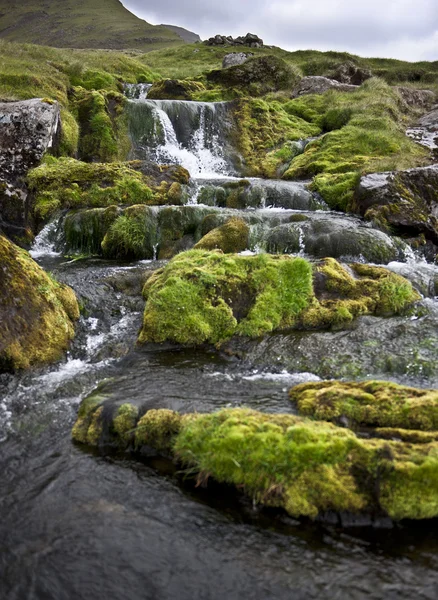 Waterfall on Faroe Islands — Stock Photo, Image