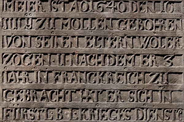 Antike Inschrift — Stockfoto