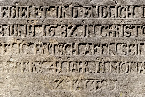 Древняя надпись — стоковое фото