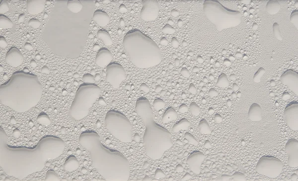 Drops on painted wood — Stock Photo, Image