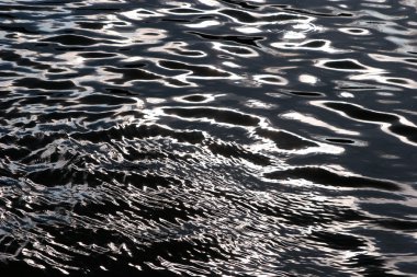 Oil on the water in sunlight clipart