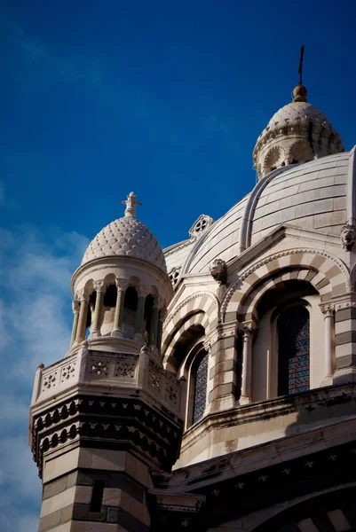 Stock image Church detail in Marseille, France