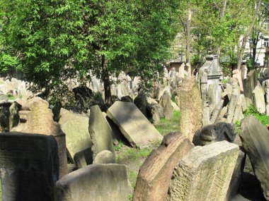 Prag 'daki eski Yahudi Mezarlığı
