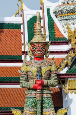 wat phra kaew Guardian heykeli