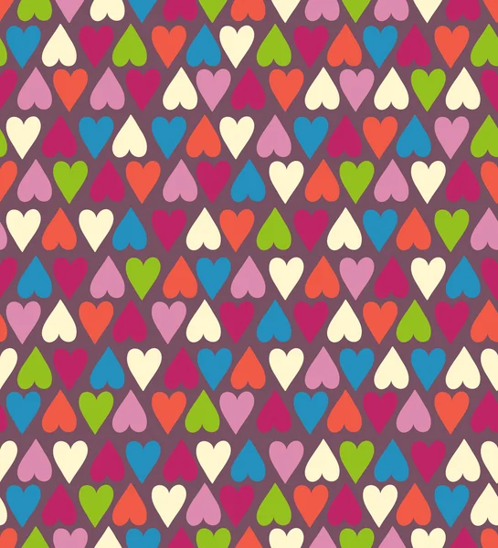 Patrón corazones — Archivo Imágenes Vectoriales