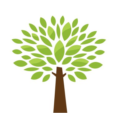 Stylized tree clipart