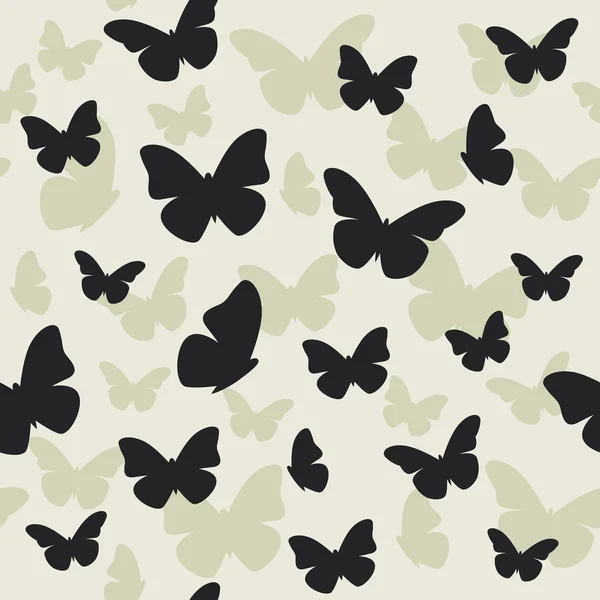 Patrón de mariposa — Archivo Imágenes Vectoriales