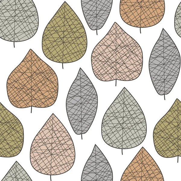 树叶图案 — 图库矢量图片
