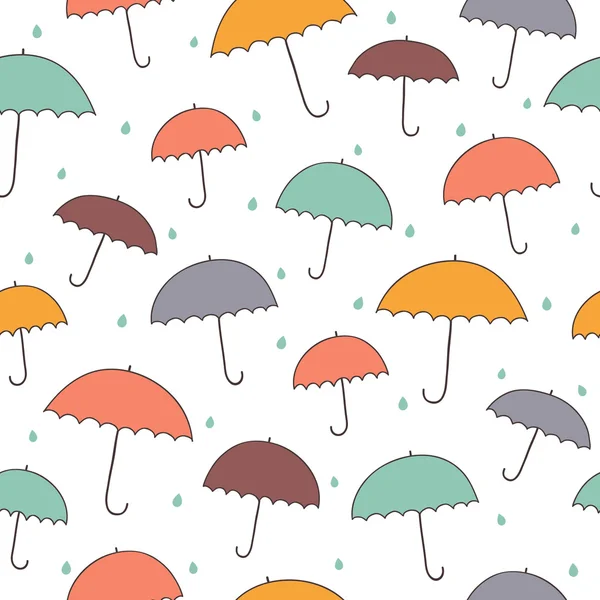 Deštivé vzorek — Stockový vektor