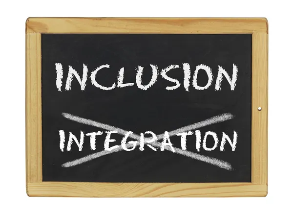 Integratie istead van integratie — Stockfoto
