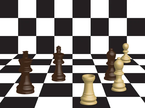Chiffres d'échecs — Image vectorielle