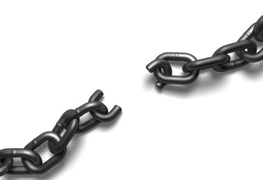 Broken Chain clipart