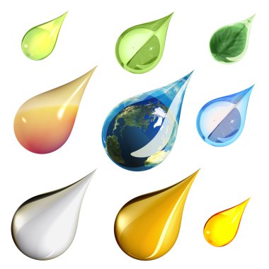 Environmental Drops clipart