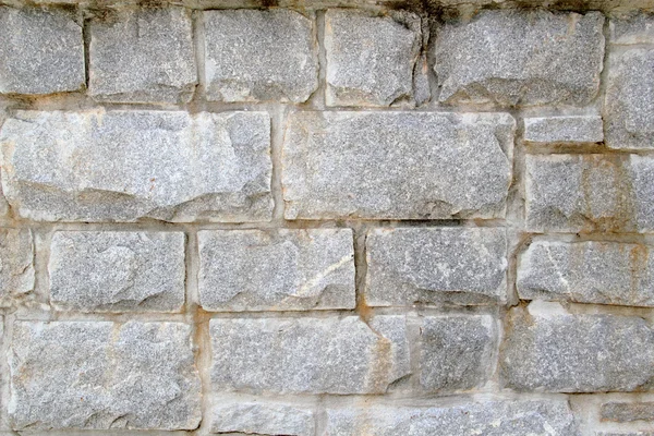 Gestapelde stenen blok muur — Stockfoto