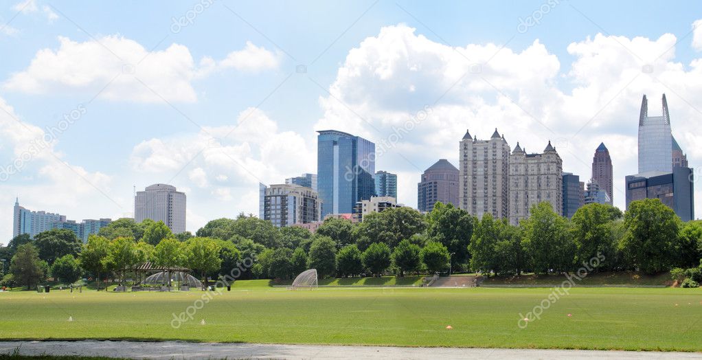 Atlanta from Piedmont Park