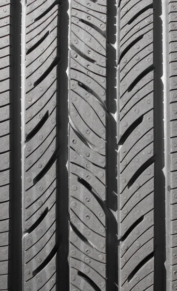 Pista de pneu de borracha — Fotografia de Stock