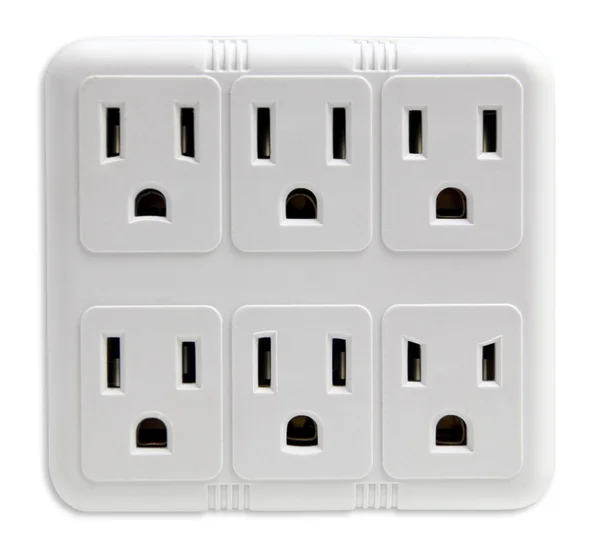 Electrical Socket Faces — Stock Photo, Image