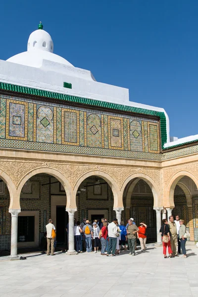 Barber je mešita v kairouan v Tunisku — Stock fotografie