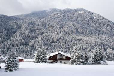 dolomites Dağları co yakınında yer alan güzel bir yazlık