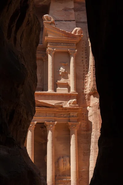 Petra, la ciudad perdida de los nabateos — Foto de Stock