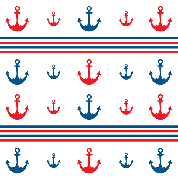Background with anchors