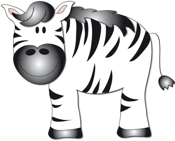 Een zebra — Stockfoto