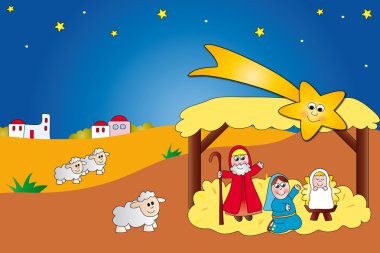 Nativity clipart