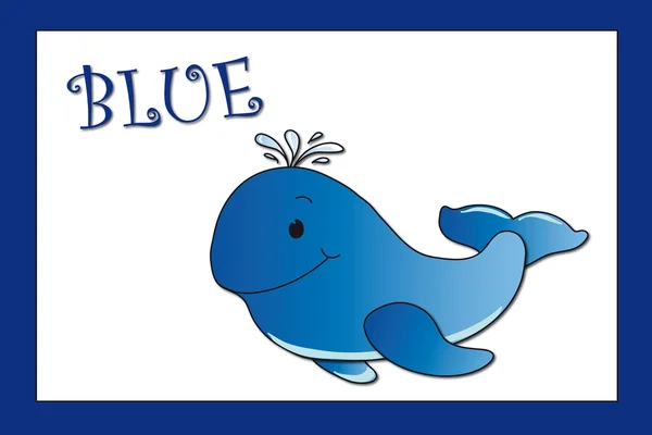 Blue color — Stock Photo, Image