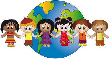 World of children clipart