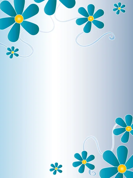Cartão de flores — Fotografia de Stock