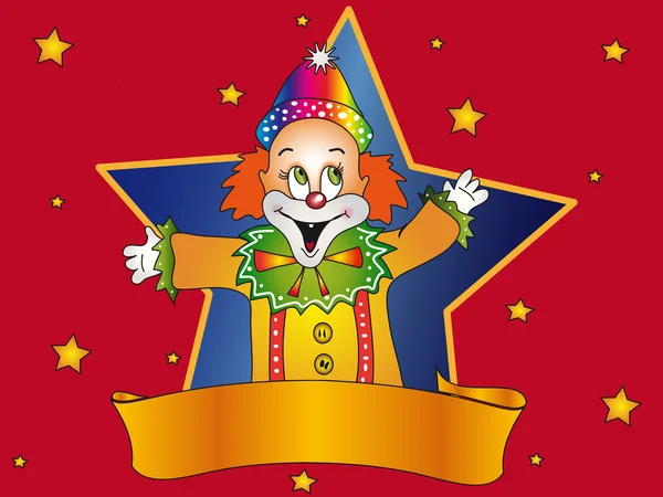 Illustrazione clown — Foto Stock