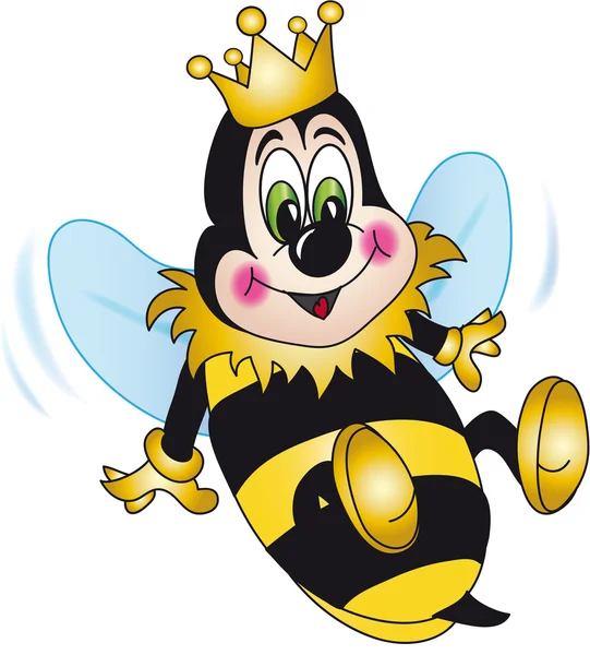 Pszczoła kreskówka — Zdjęcie stockowe