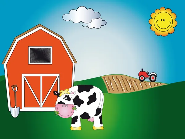 Farm állatok cartoon — Stock Fotó
