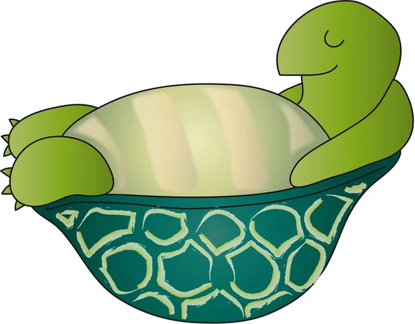 Żółw kreskówka — Zdjęcie stockowe