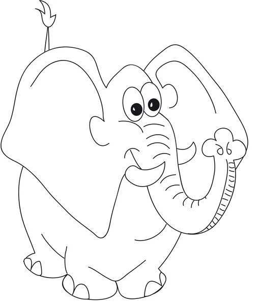 Elephant cartoon — Stock Photo, Image