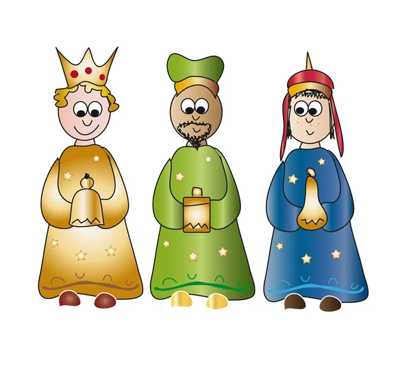 三个国王 — 图库照片
