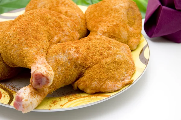 Chickens thigh — Stock Photo, Image