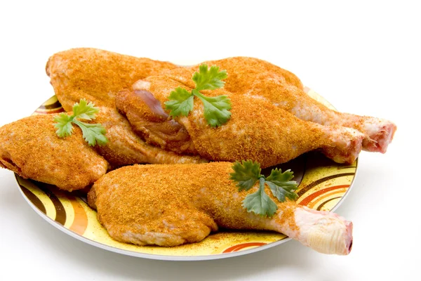 Chickens thigh spicy — Stock Photo, Image
