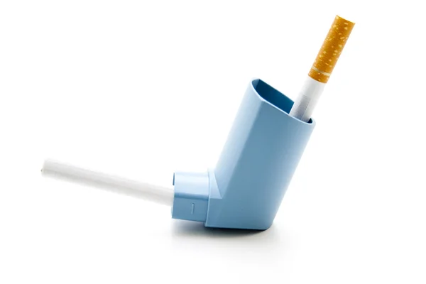 Cigarets w inhalator — Zdjęcie stockowe
