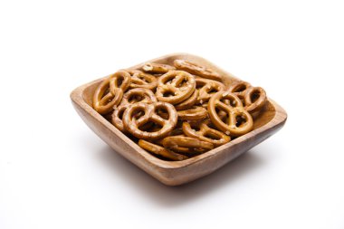 Salted pretzel clipart