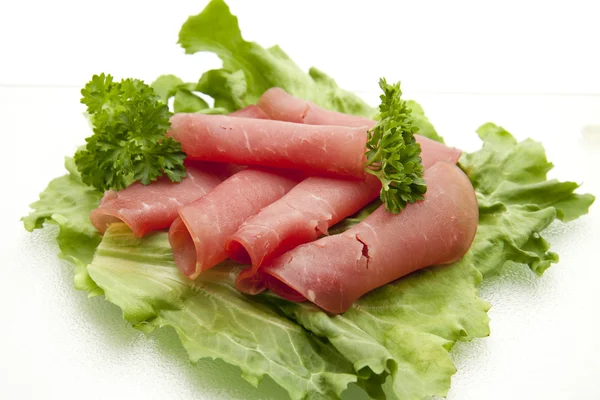 Moer ham met peterselie — Stockfoto
