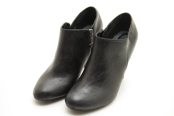 Black ladies shoes — Stock Photo, Image