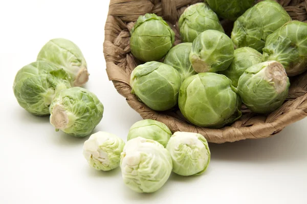 Brussels sprouts freshly — Stock Photo, Image
