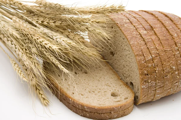 Hojas de pan y trigo — Foto de Stock