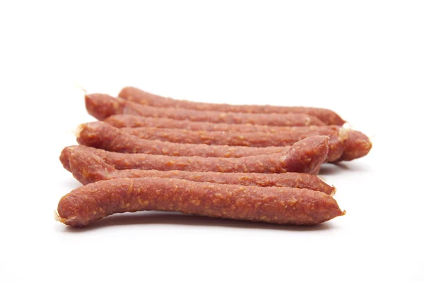 Bologne sausage smoked — Stock Photo, Image