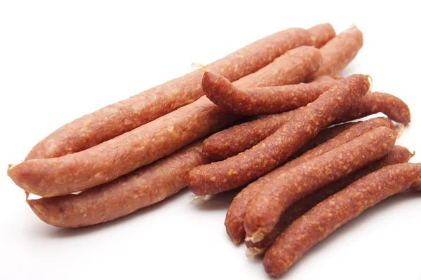 Bologne sausage smoked — Stock Photo, Image