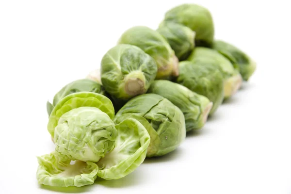 Brussels sprouts freshly and raw — Stock Photo, Image