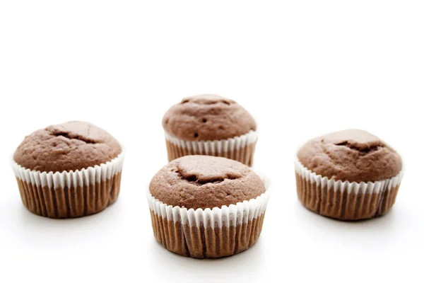 Muffin in paper baking pan — Stock Photo, Image